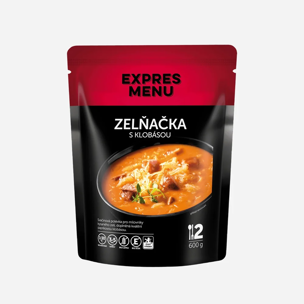 Zelňačka s klobásou