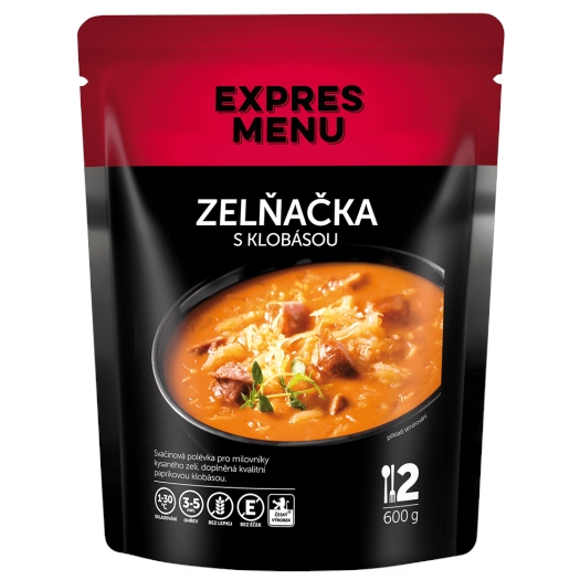 Zelňačka s klobásou