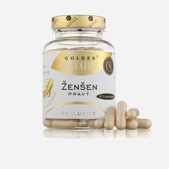 Ženšen pravý 80% ginsenosidů 100 tablet