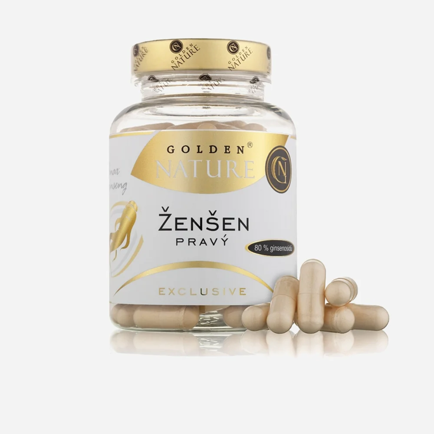 Ženšen pravý 80% ginsenosidů 100 tablet