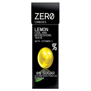 ZERO Candies Lemon – bonbony bez cukru