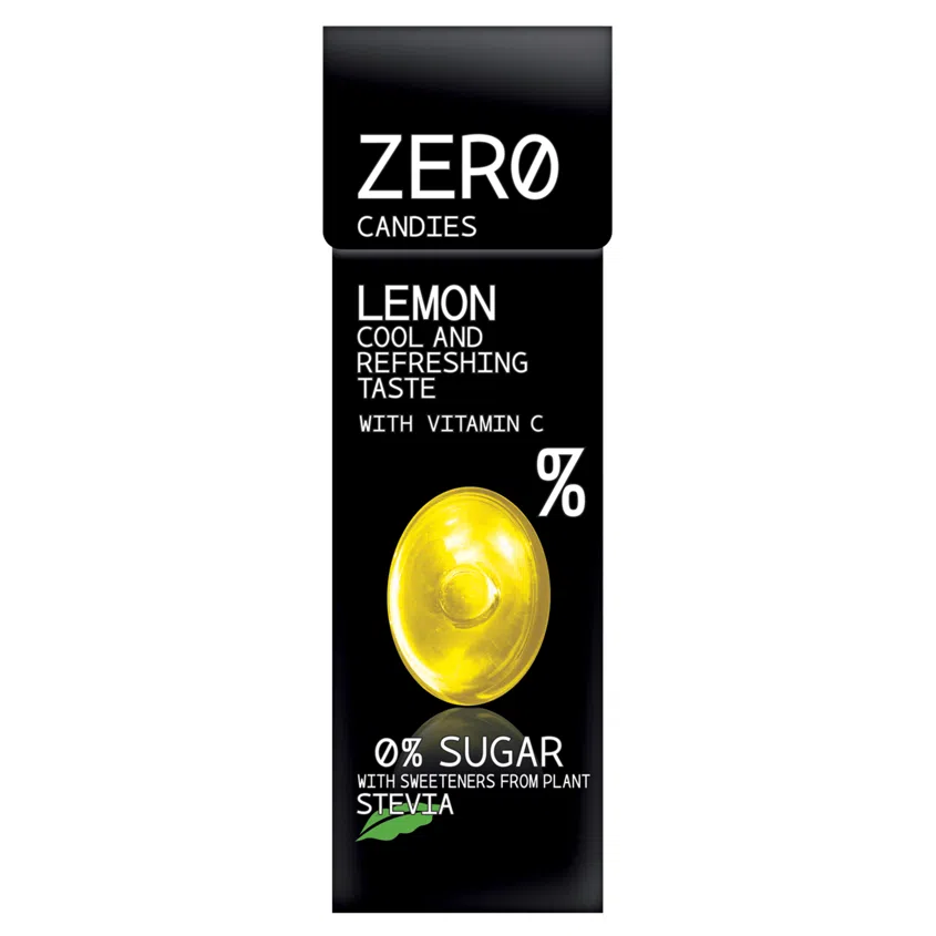 ZERO Candies Lemon – bonbony bez cukru