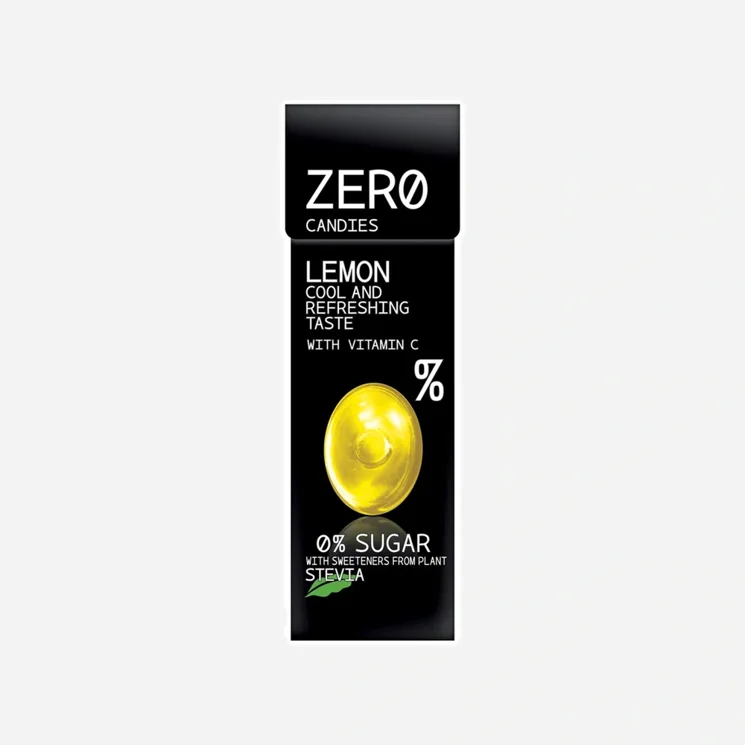 ZERO Candies Lemon – bonbony bez cukru