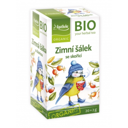 Zimní šálek se skořicí BIO 20 sáčků