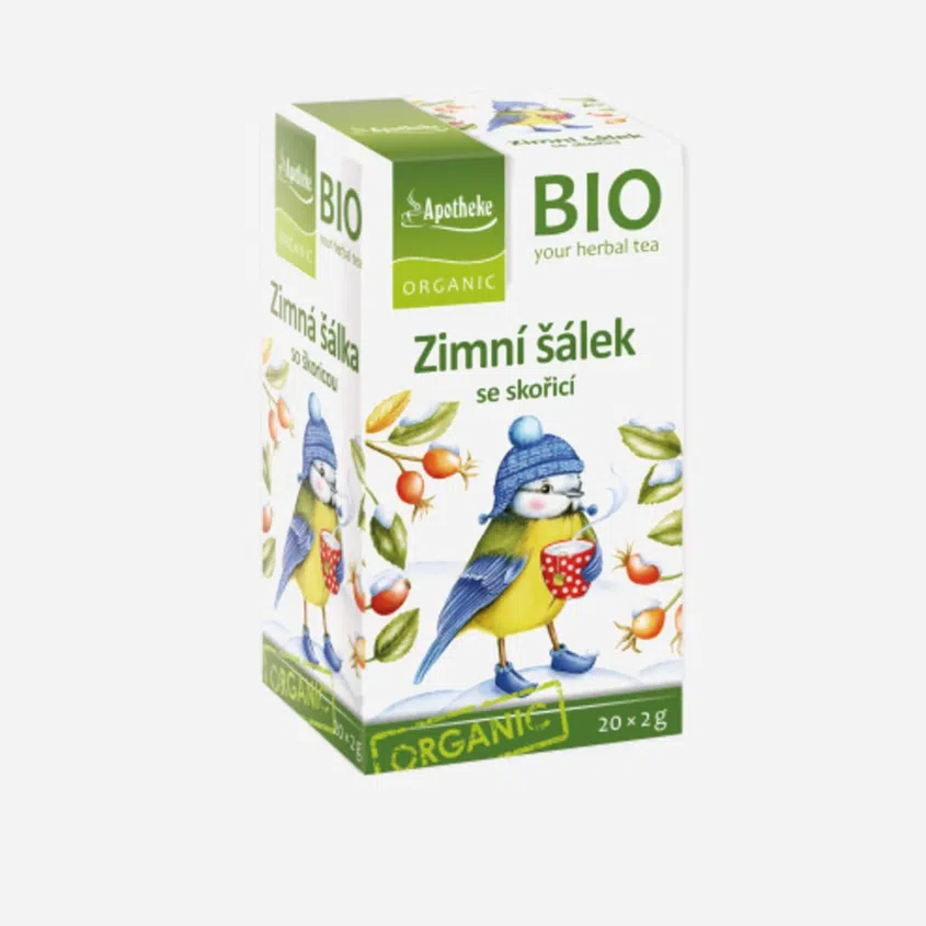 Zimní šálek se skořicí BIO 20 sáčků