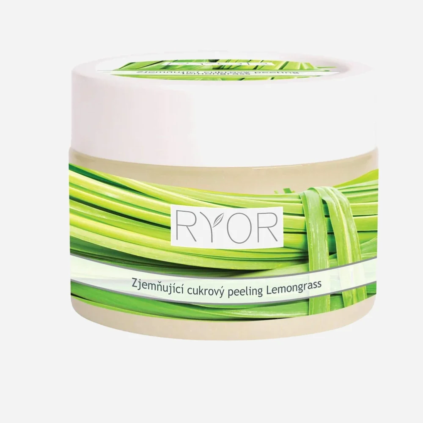 Zjemňujúci cukrový peeling Lemongrass