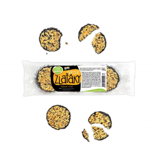Zlaťáky máčené v čokoládě