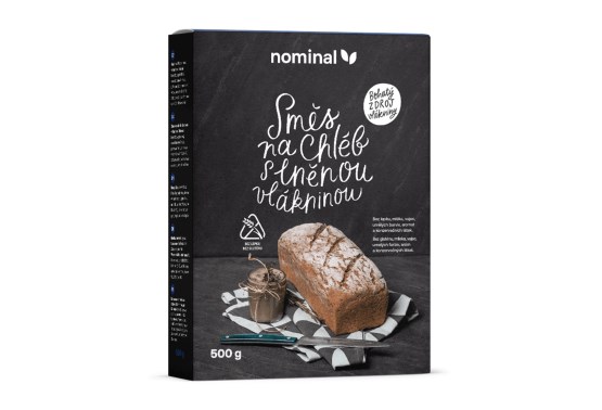 Zmes na chlieb s ľanovou vlákninou