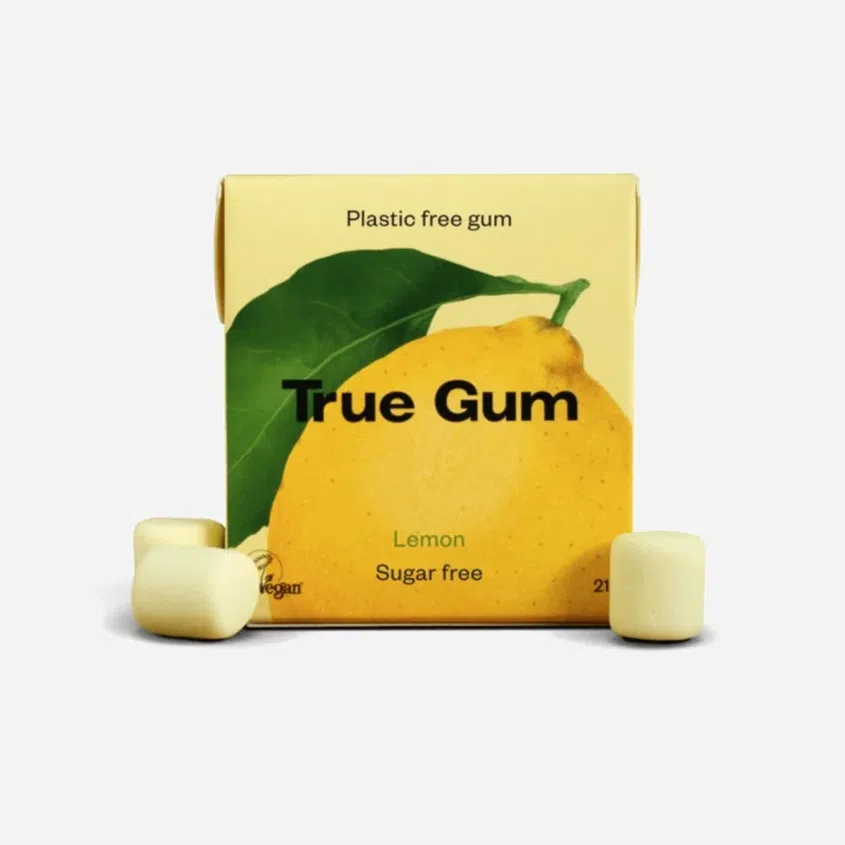 Žvýkačky bez cukru s příchutí citronu