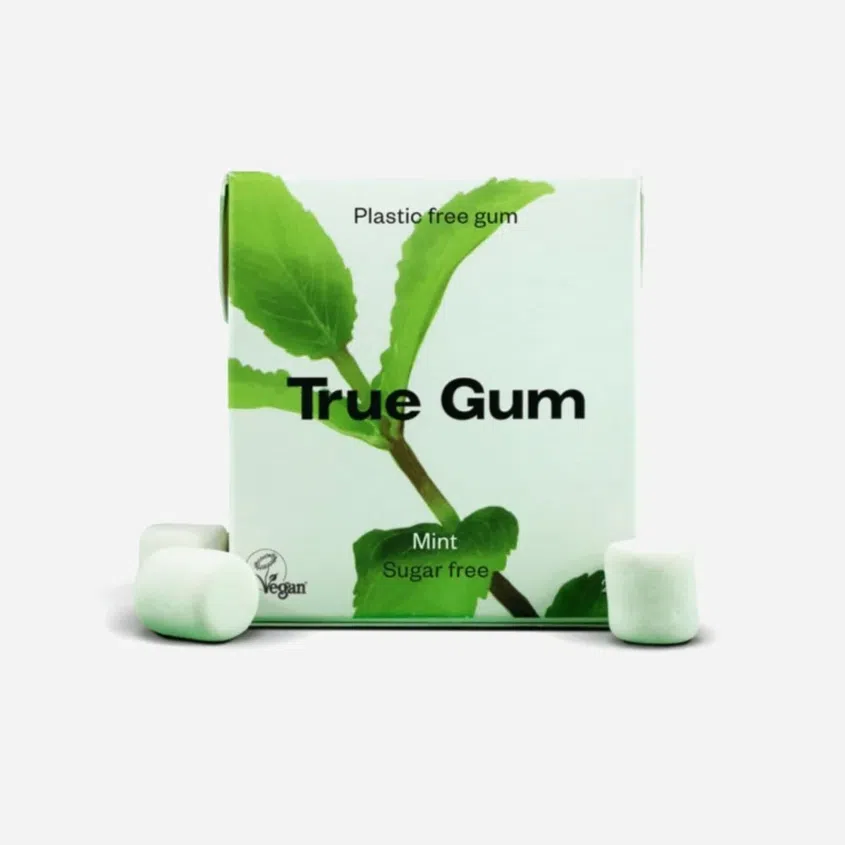 Žvýkačky bez cukru s příchutí máty